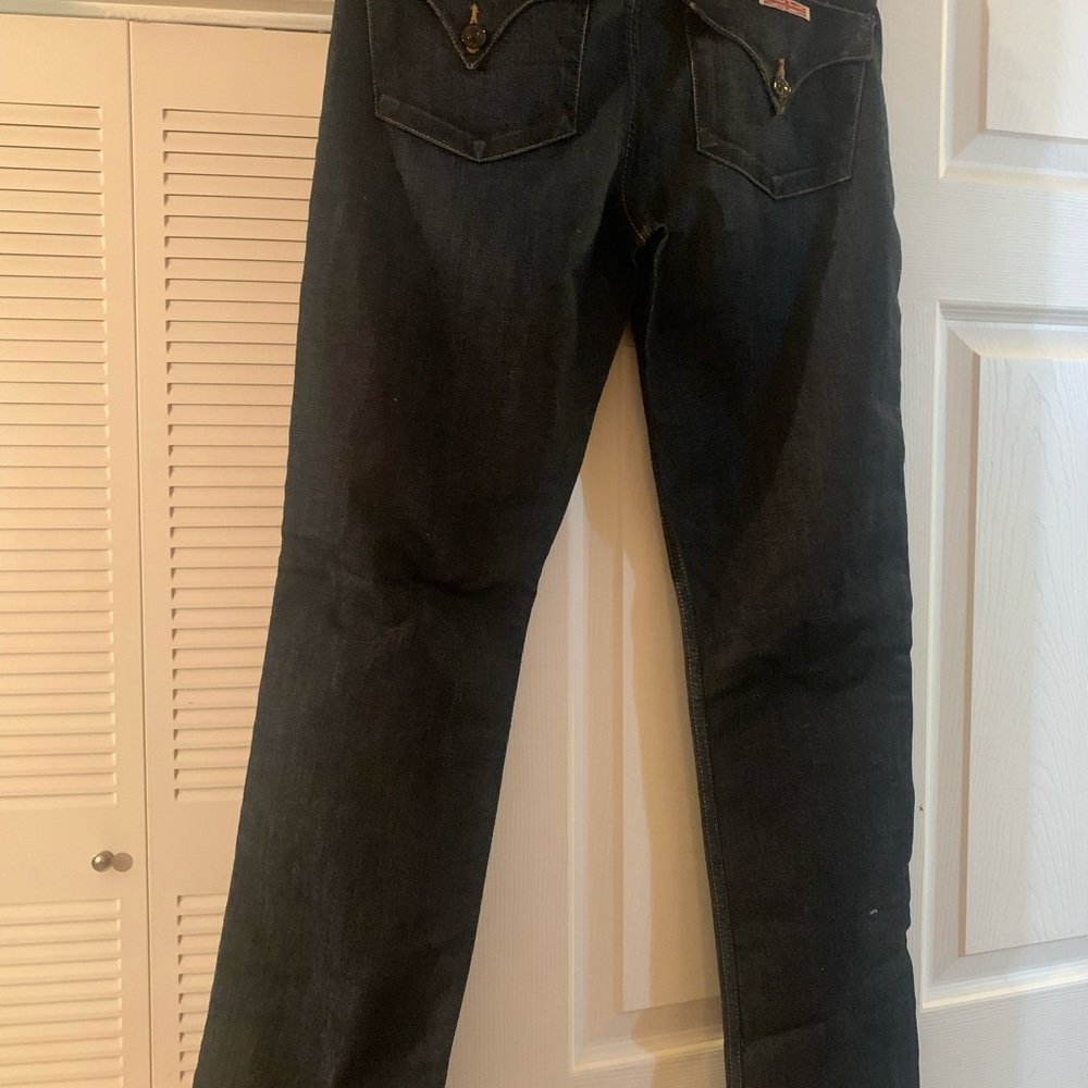HUDSON NAVY BLUE JEANS, Size 29 waist CARLY, NWOT. - Picture 4 of 6